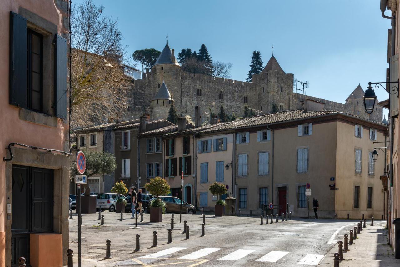 Les Gites De Laure - O Lit Divin, Instant De Volupte, Balneo Sauna, Climatisation, Netflix, 160M De La Cite Medievale Carcassonne Exterior foto